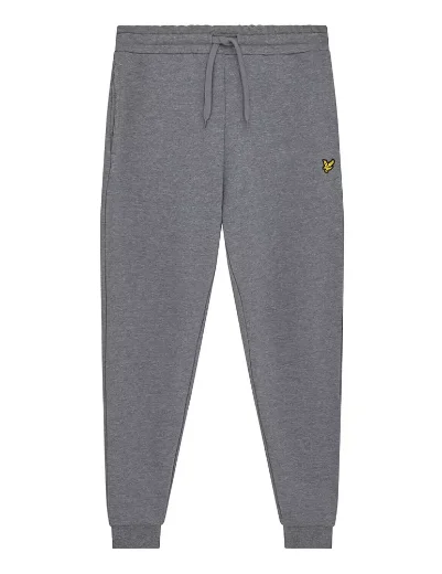 Lyle & Scott Skinny Sweatpant | Mid Grey Marl