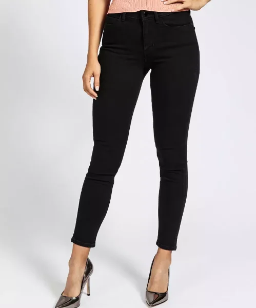 Show details for Guess Womens 1981 Hi-Rise Skinny Fit Jean | Black Guess Womens 1981 Hi-Rise Skinny Fit Jean | Black