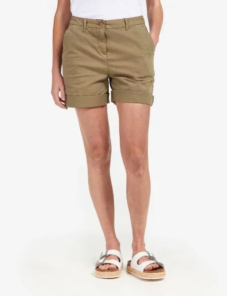 Barbour Women's Chino Short | Khaki Barbour Women's Chino Short | Khaki