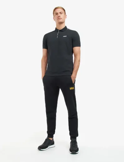 Barbour Intl Edge Polo Shirt | Black