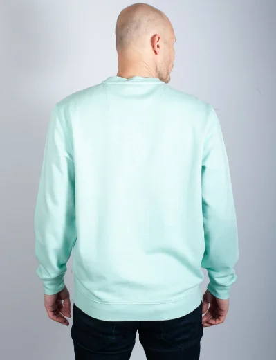 Weekend Offender Adames Garment Dyed Sweater | Aqua