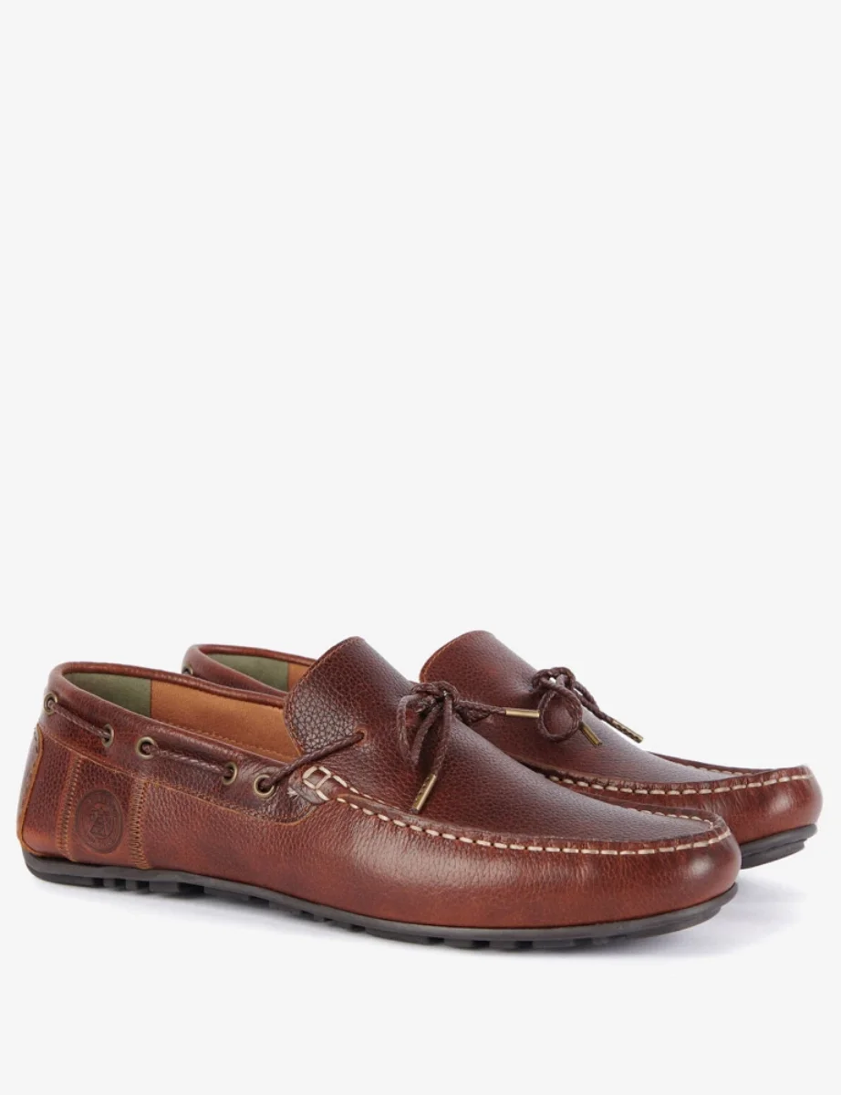 Barbour Jenson Driving Shoe | Cognac