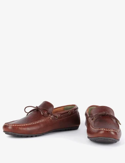 Barbour Jenson Driving Shoe | Cognac