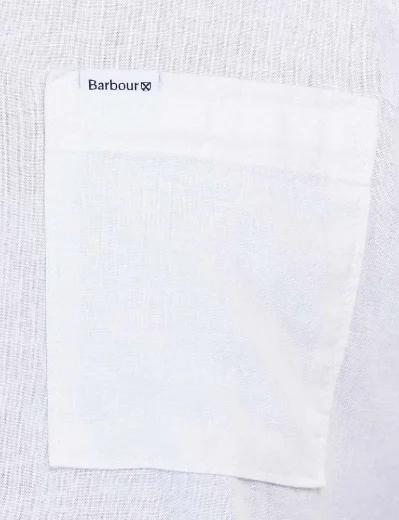 Barbour Nelson Short Sleeve Summer Shirt | White