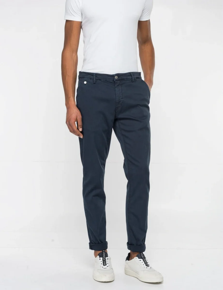 Replay Hyperflex X.L.I.T.E Benni Chino Trouser | Dark Blue