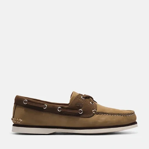 Timberland Men's Classic Boat Shoe | Beige Nubuck