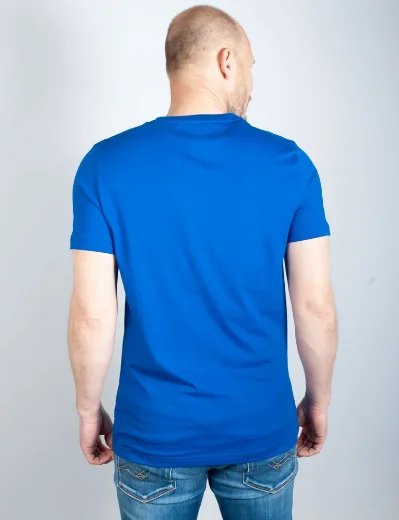 Tommy Hilfiger Logo Slim Fit T-Shirt | Ultra Blue