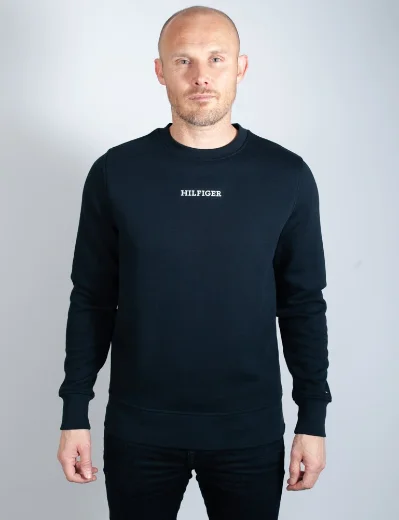 Tommy Hilfiger Monotype Logo Sweatshirt | Navy