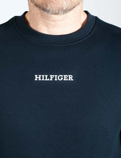 Tommy Hilfiger Monotype Logo Sweatshirt | Navy