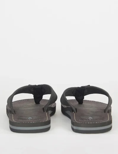 Barbour Toeman Beach Sandal | Black