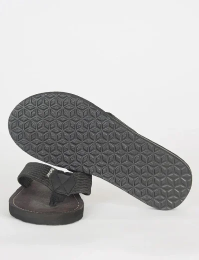 Barbour Toeman Beach Sandal | Black