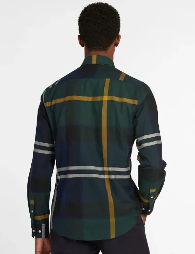 Barbour Dunoon Tailored Fit Shirt | Seaweed Tartan