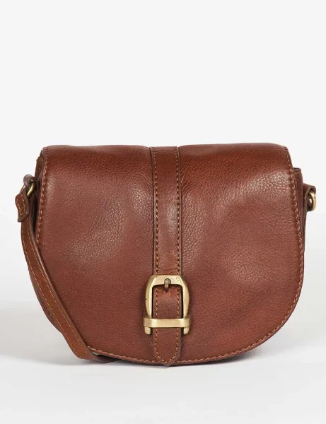 Barbour Womens Laire Medium Saddle Bag | Brown Barbour Womens Laire Medium Saddle Bag | Brown