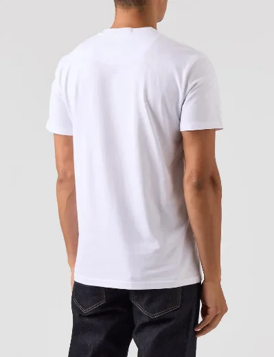 Weekend Offender Sleeves Graphic Print T-Shirt | White