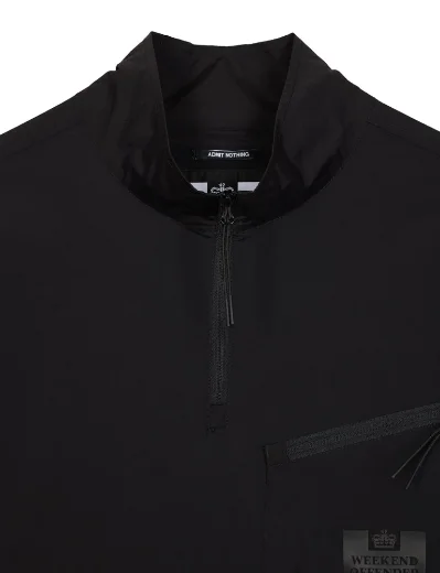 Weekend Offender New Nunez Half Zip Technical Over Top | Black