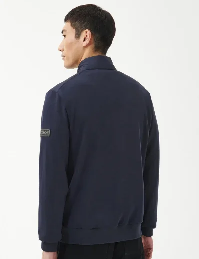 Barbour Intl Counter Quilted Sweater | Navy