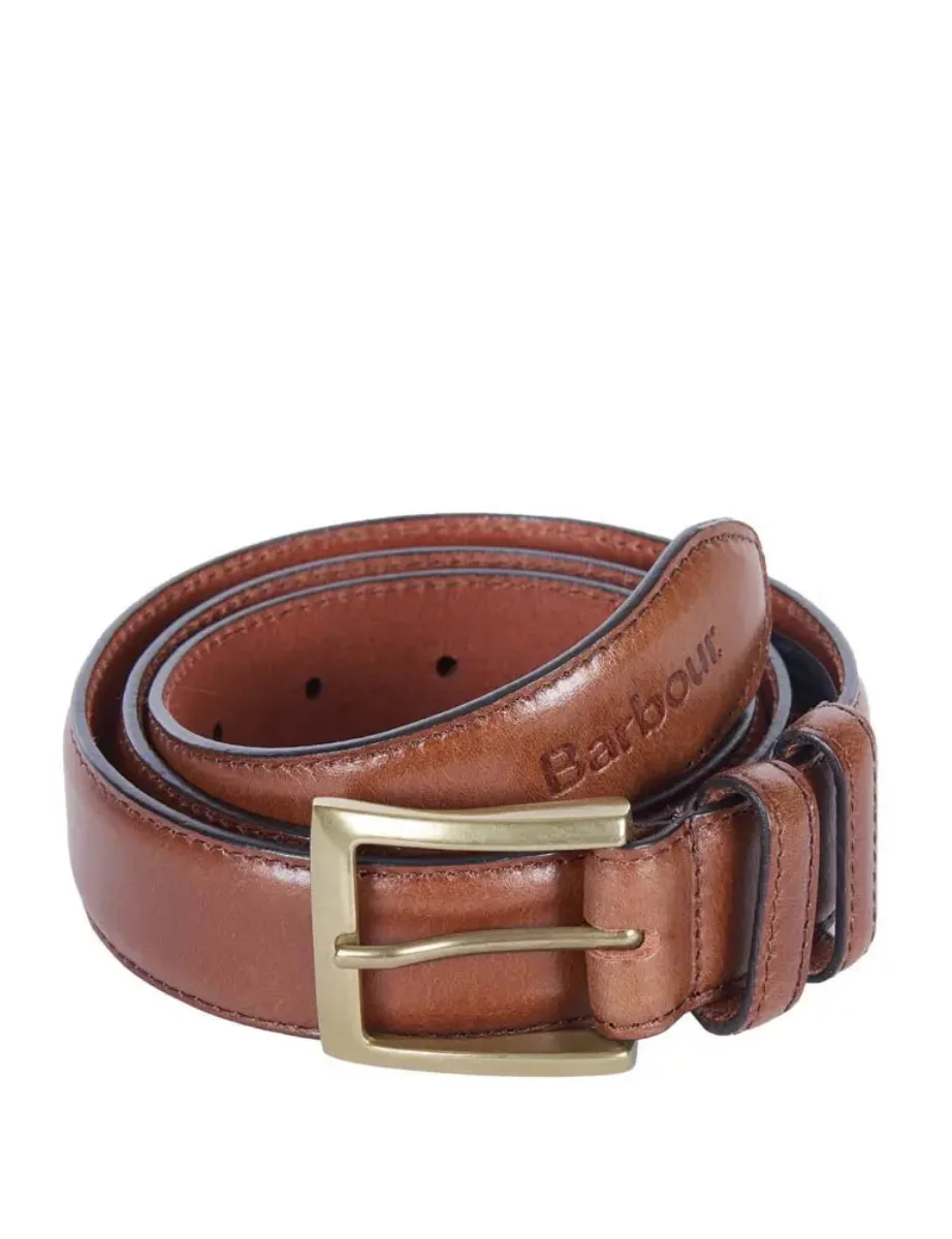 Barbour Belt Gift Box | Dark Brown