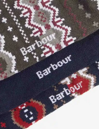 Barbour Fairisle Sock Gift Box 