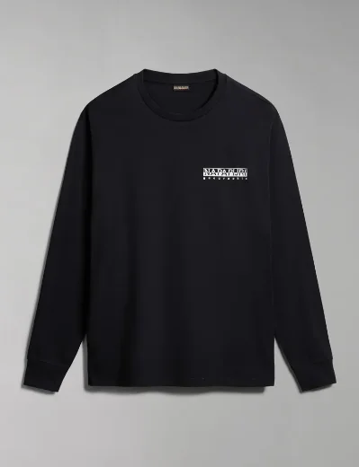 Napapijri Telemark Long Sleeve T-Shirt | Black