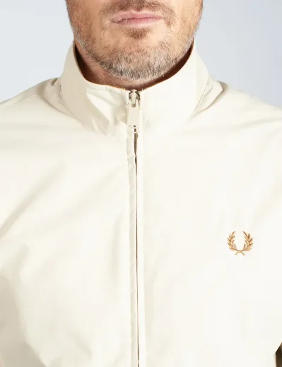 Fred Perry Brentham Jacket | Oatmeal