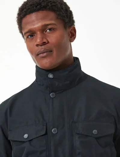Barbour Ogston Waterproof Jacket | Black