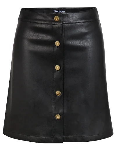 Barbour Intl Napier Skirt | Black