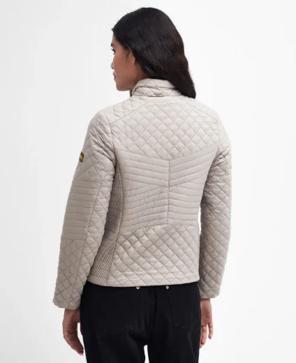 Barbour Intl Women's Formation Quilted Jacket | Oat