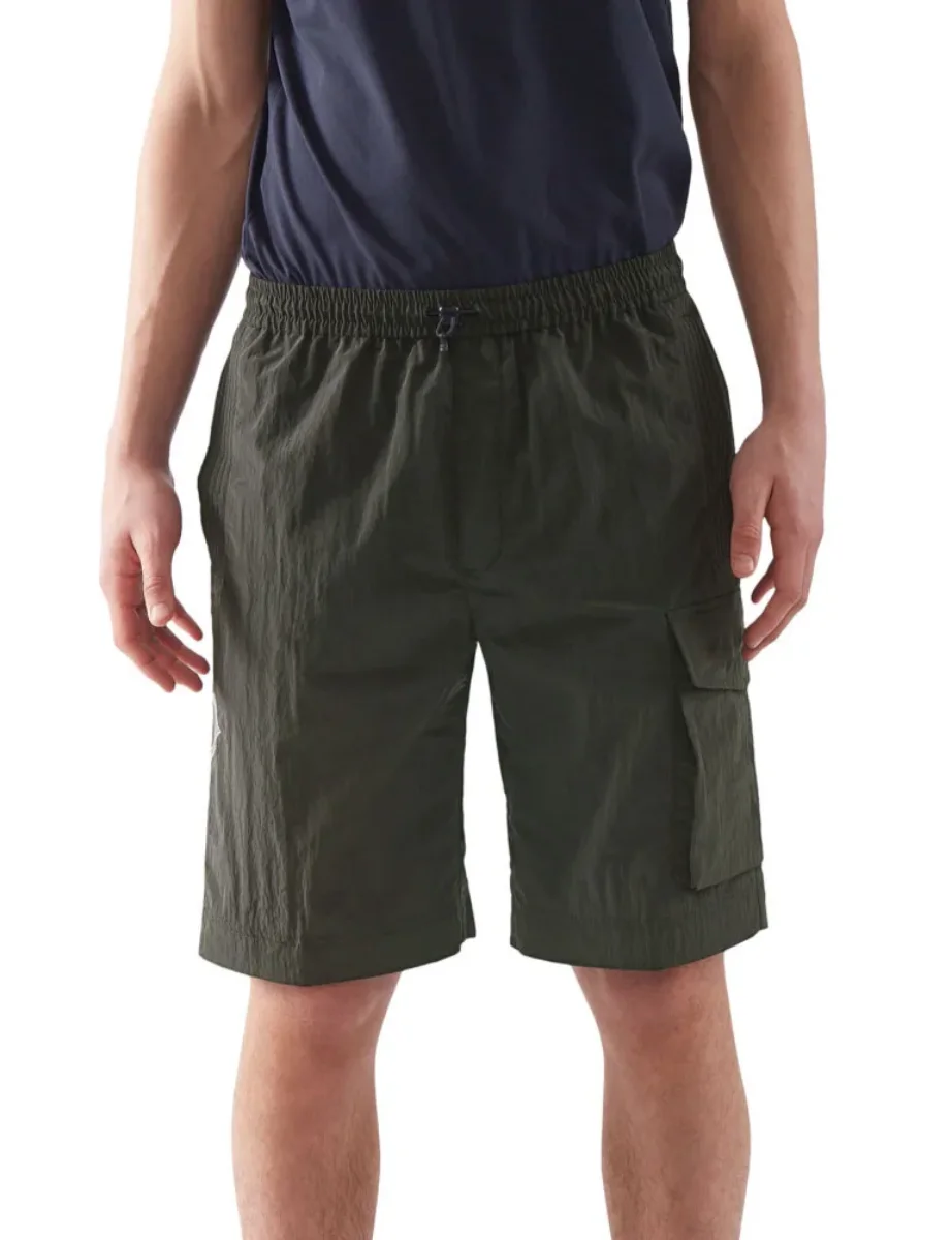 MA Strum Apllique Logo Short | Oil Slick