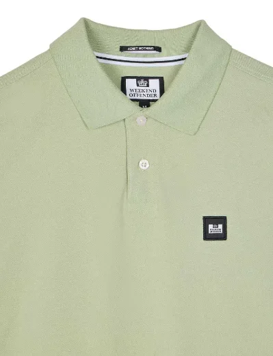 Weekend Offender Caneiros Polo Shirt | Pale Moss