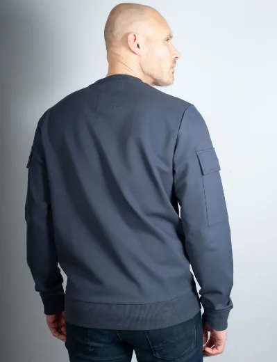 Luke 1977 Hunter Crew Neck Sweater | Porpoise