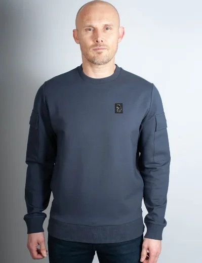 Luke 1977 Hunter Crew Neck Sweater | Porpoise