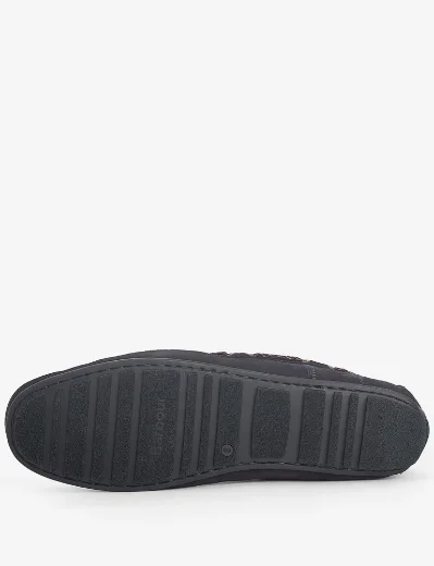 Barbour Jenson Driving Loafer | Navy Suede