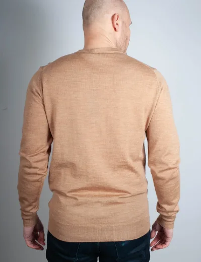 J.Lindeberg Lyle Merino Sweater | Brown