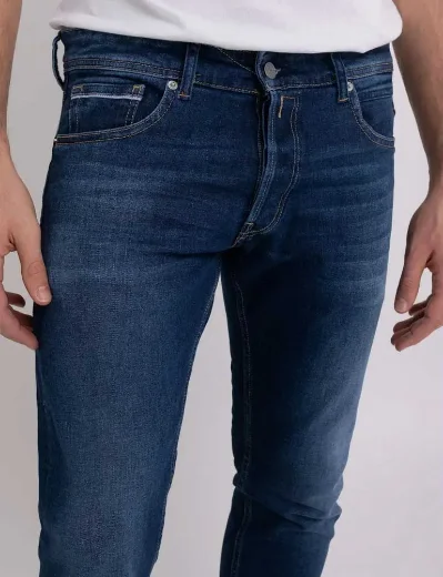 Replay Straight Fit Grover Jeans 685 488 | Dark Blue Wash 