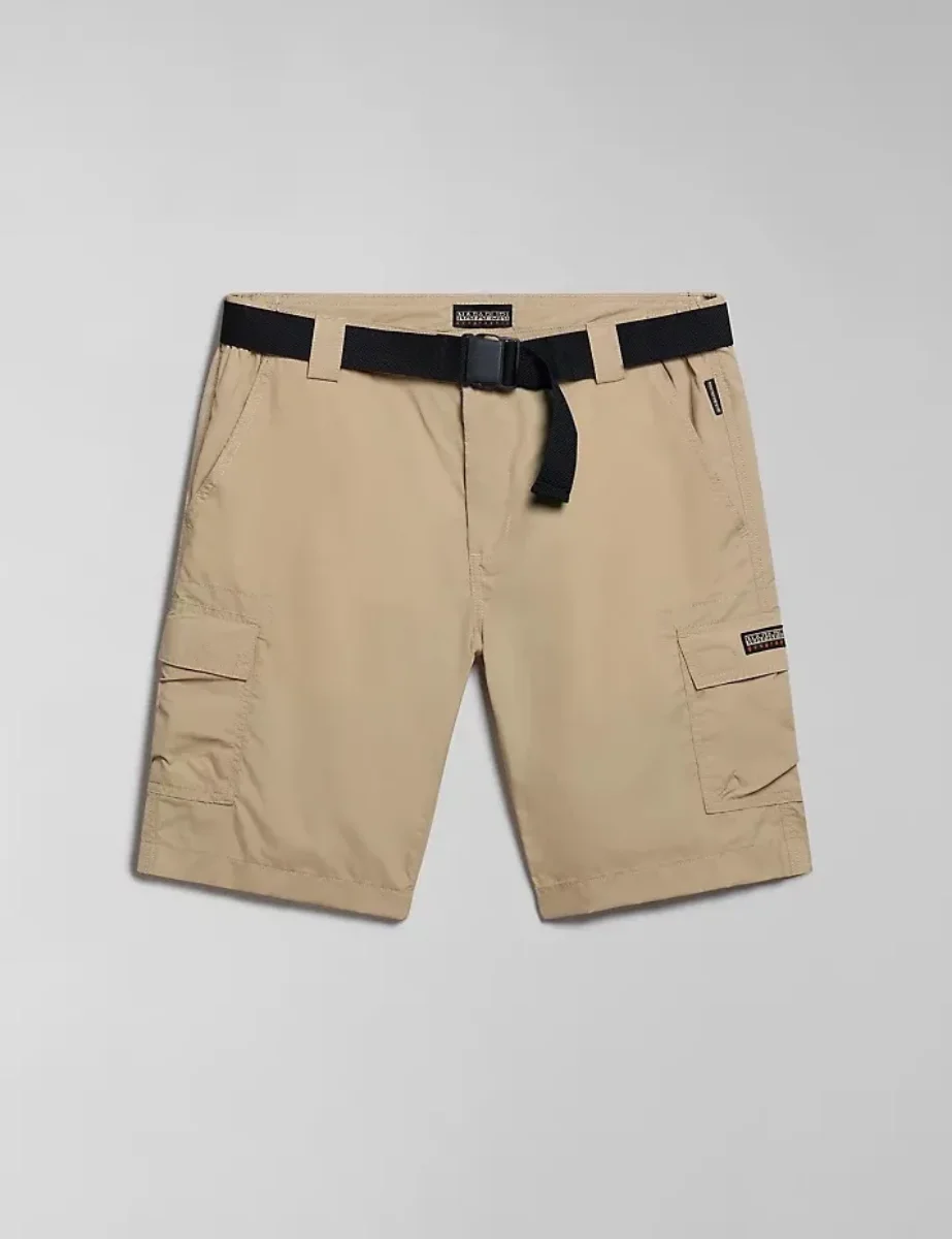 Napapijri Smith Belted Cargo Short | Beige