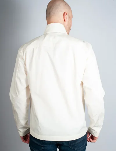 Fred Perry Woven Ripstop Overshirt | Ecru