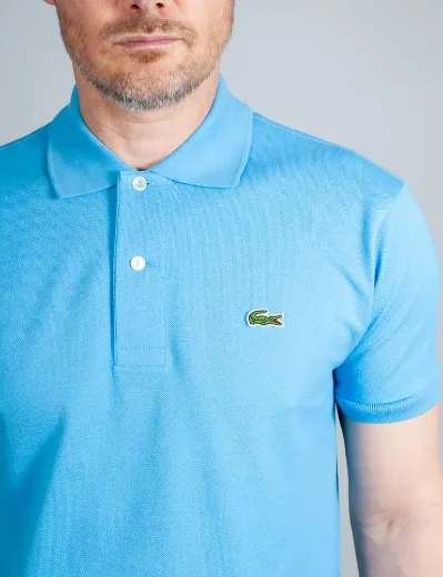 Lacoste Men's L.12.12. Pique Polo Shirt | Celest Blue