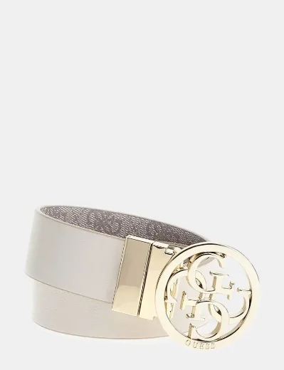 Guess Noelle Reversible 4G Logo Reversible Belt | Dove