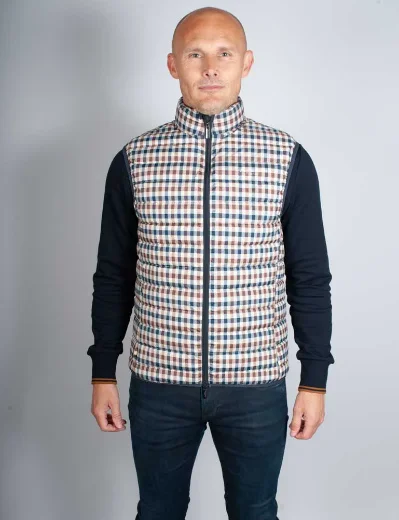 Aquascutum Active RLG Club Check Gilet