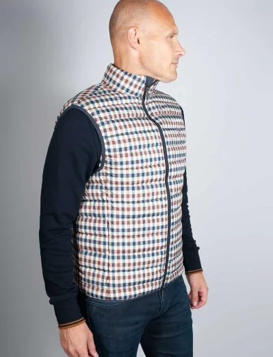 Aquascutum Active RLG Club Check Gilet