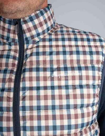 Aquascutum Active RLG Club Check Gilet