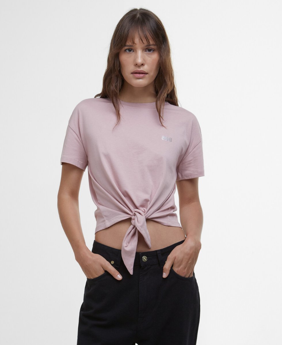 Women's Barbour International Soules Top | Pale Mauve