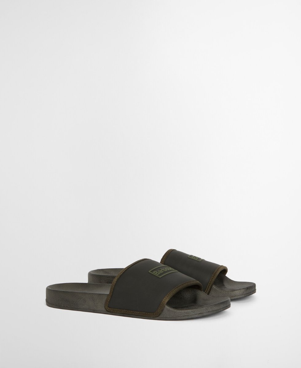 Barbour Cresswell Slider | Black