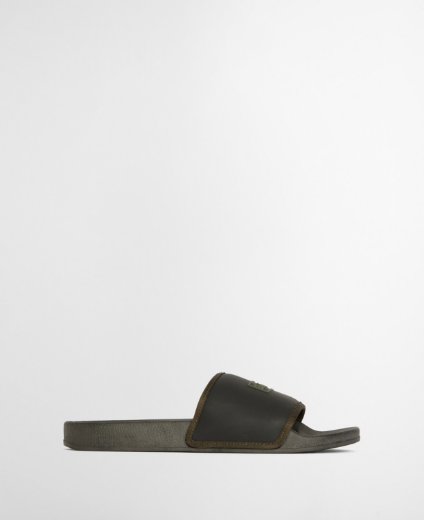 Barbour Cresswell Slider | Black