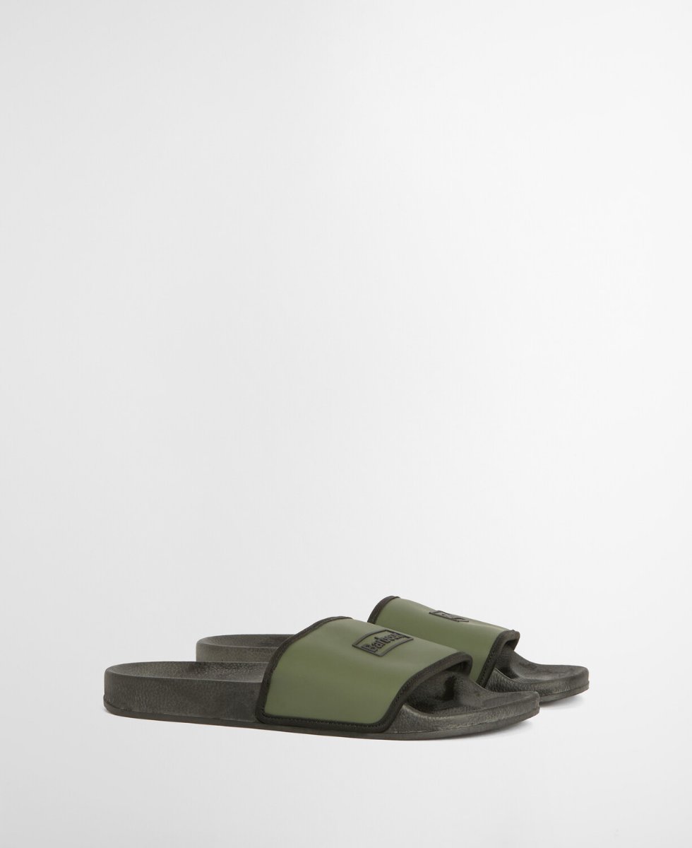Barbour Cresswell Slider | Uniform Green