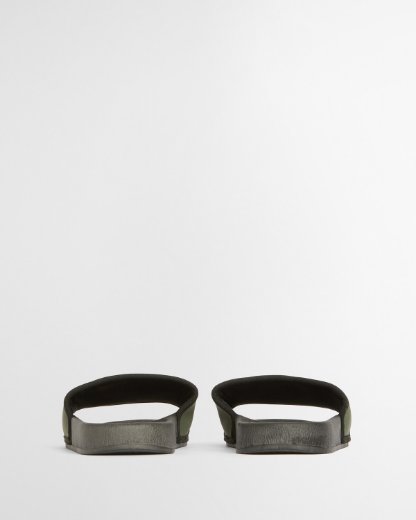 Barbour Cresswell Slider | Uniform Green