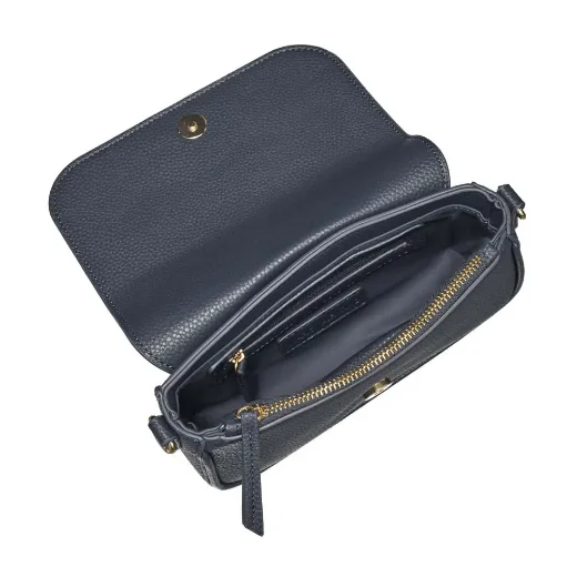 Valentino Miramar Flap Crossbody Bag | Dark Blue