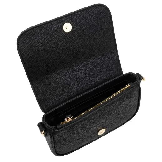 Valentino Miramar Flap Crossbody Bag | Black