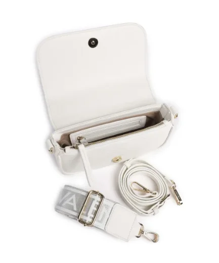 Valentino Miramar Flap Crossbody Bag | White