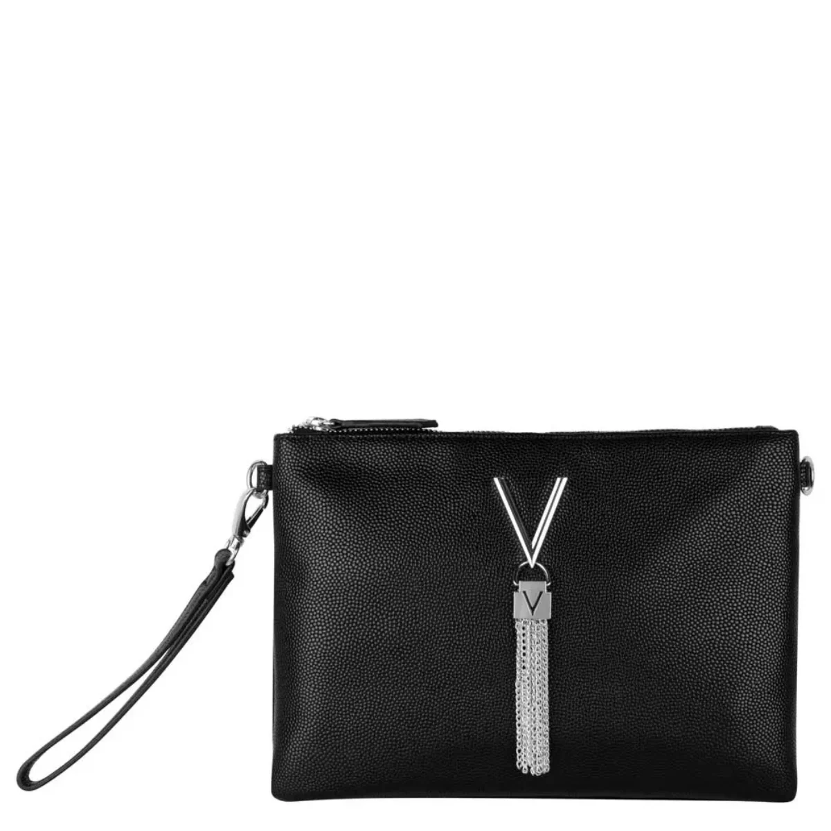 Valentino Bags Divina Flat Clutch | Black